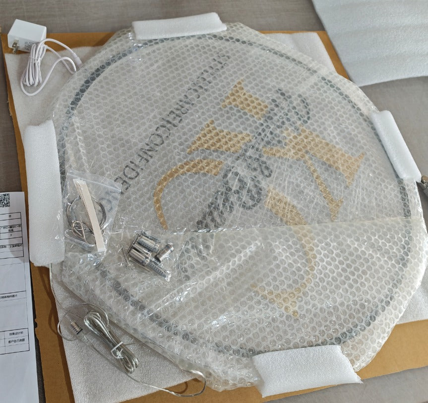 EMUS Cleaning LLC Round Acrylic Sign