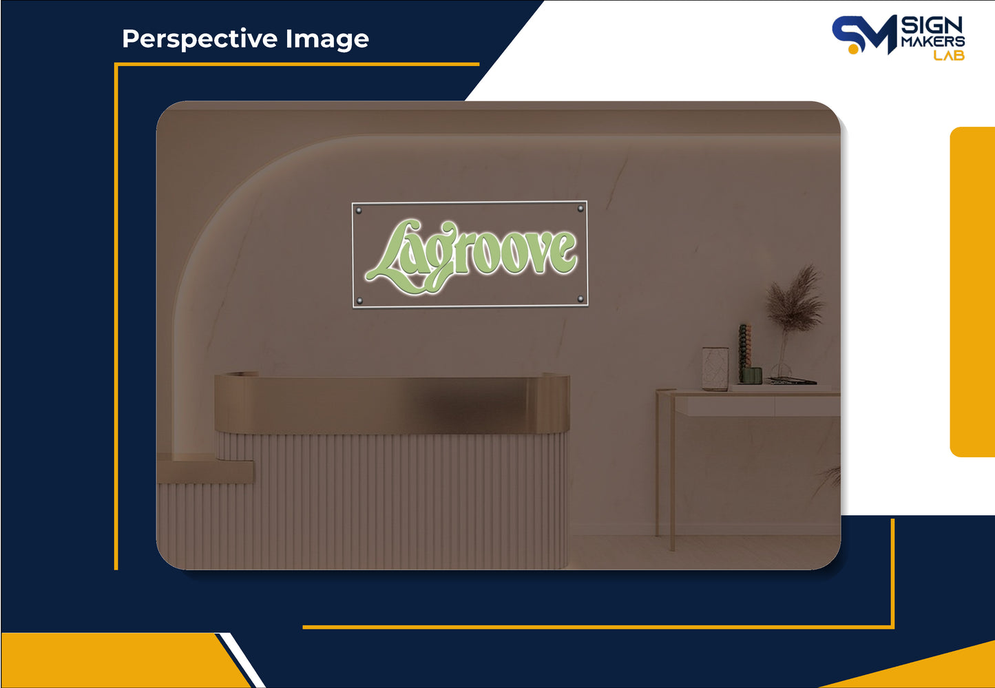 Lagroove 3D Metal Back-Lit