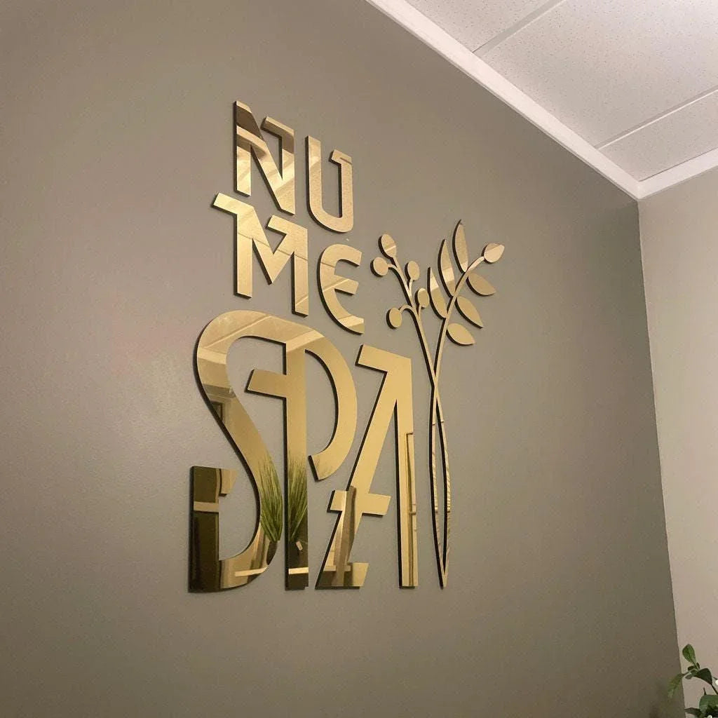 2D Acrylic Letter Sign Signmakerslab