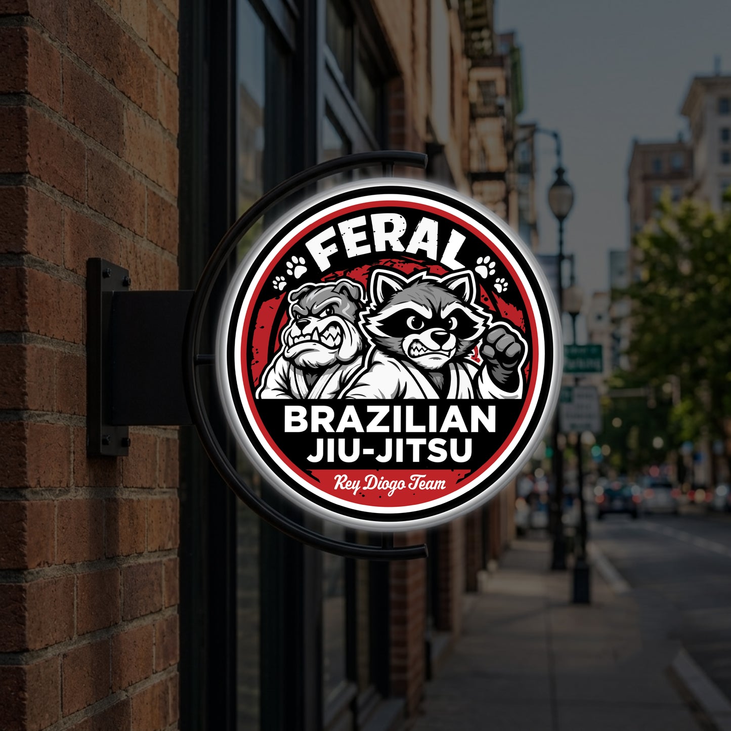 Feral Jiu Jutsu Rotating Lightbox