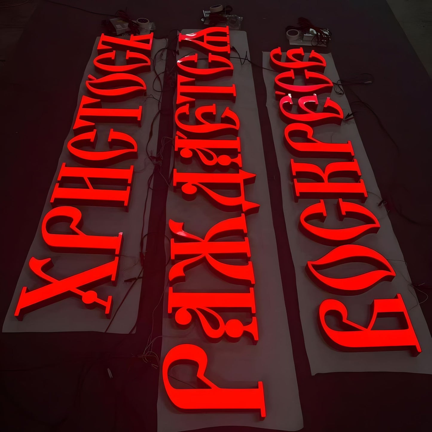 Custom 3D Front-lit Signs for Shops, Salons, Offices, and Storefronts