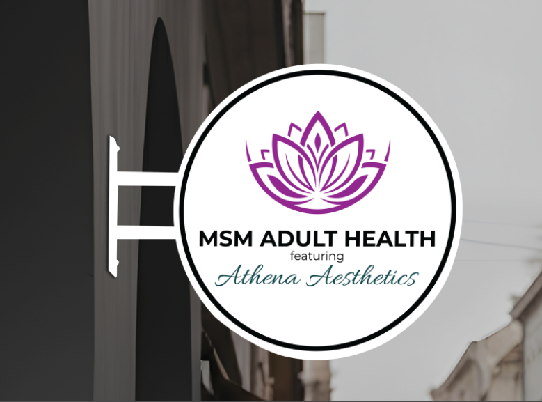 MSM Adult Health Blade Sign