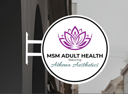 MSM Adult Health Blade Sign