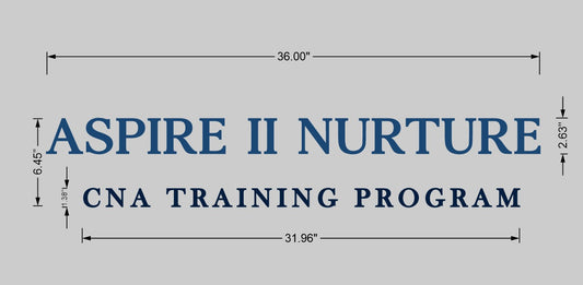 Aspire II Nurture Acrylic Letters