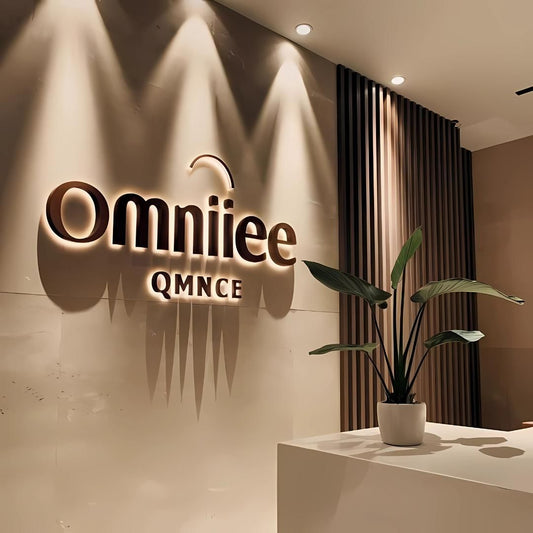 3D Metal Backlit Sign