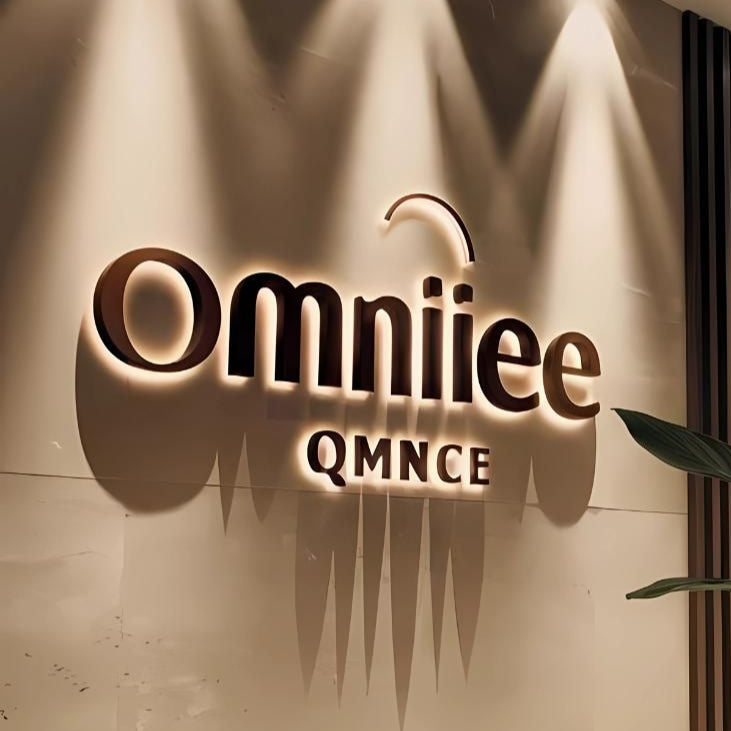 3D Metal Backlit Sign