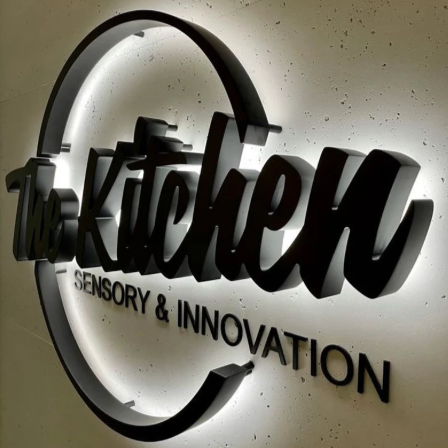 3D Metal Backlit Sign