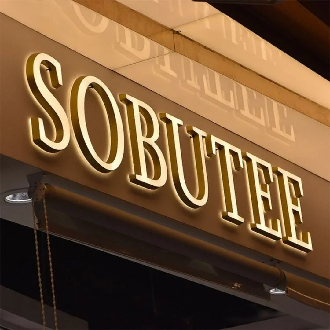 Custom 3D Front-lit Signs for Shops, Salons, Offices, and Storefronts Signmakerslab