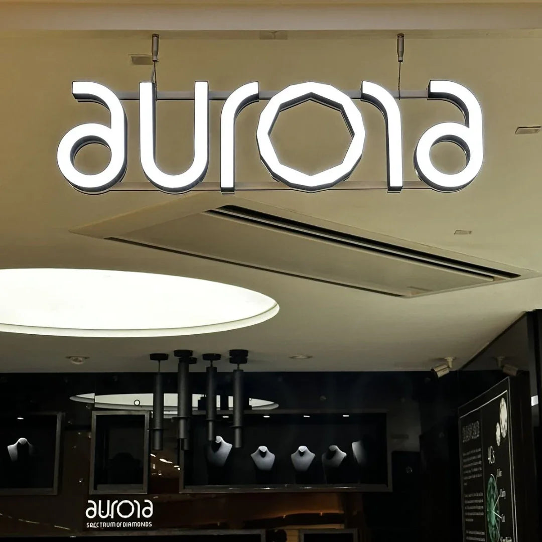Custom 3D Front-lit Signs for Shops, Salons, Offices, and Storefronts Signmakerslab