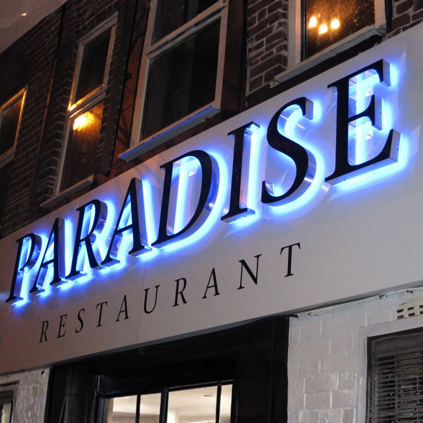 Custom 3D Metal Backlit Signs for Indoor and Outdoor Branding