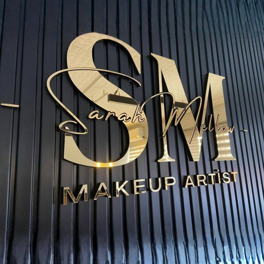 2d Lettering Signs Buy Custom 2D Acrylic Letters & Signs | Cut to Any Shape – Sign Makers Lab