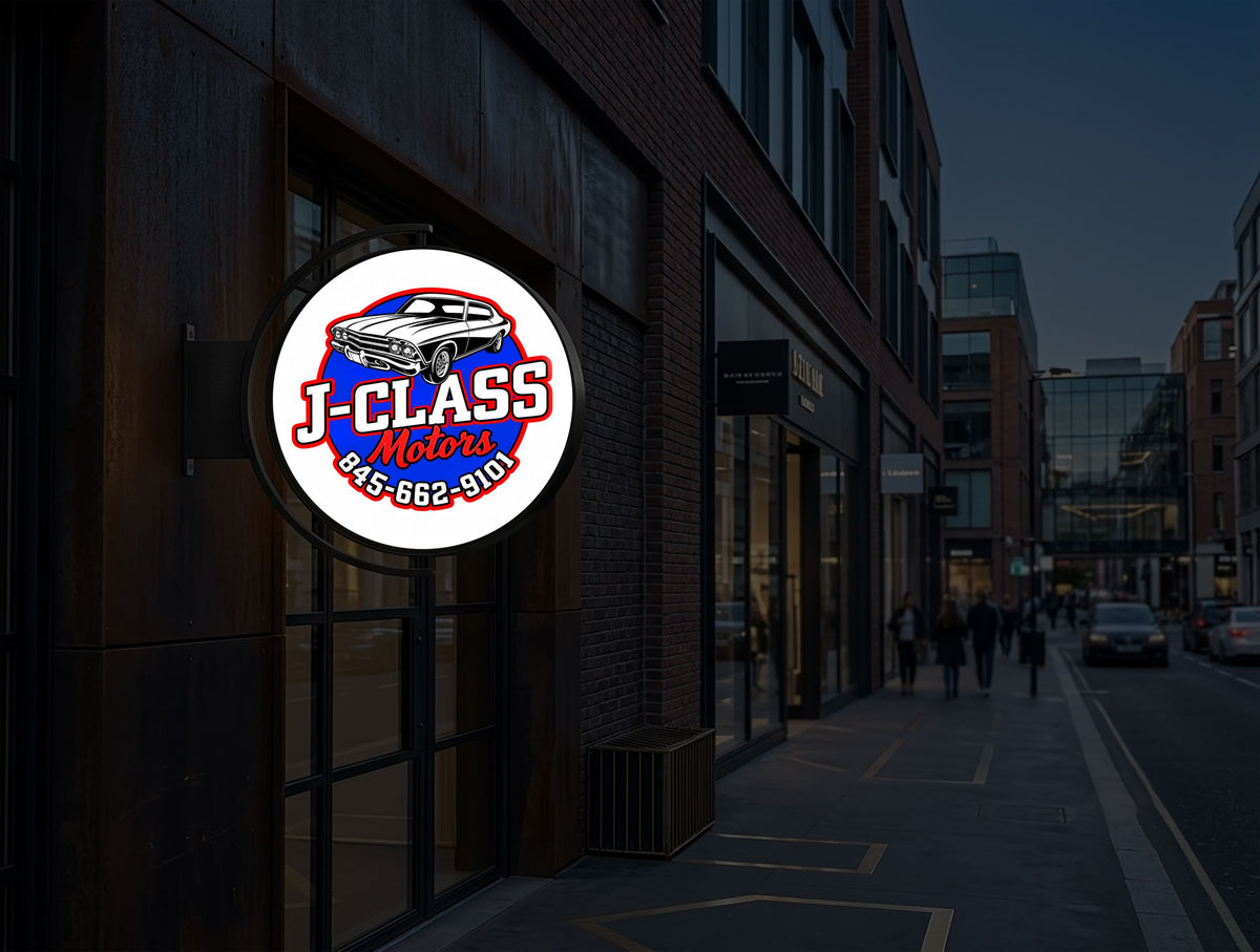 J Class Motors Spinning Lightbox