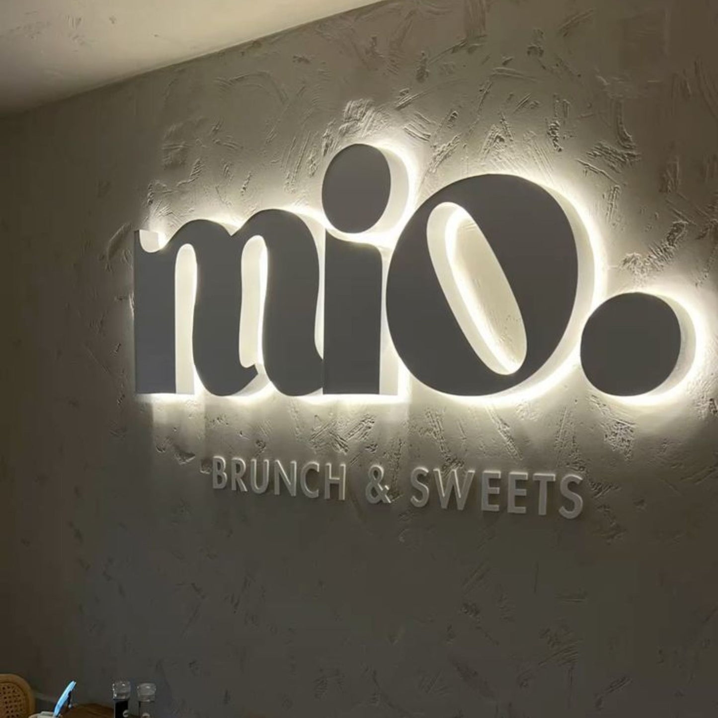 Custom 3D Metal Backlit Signs for Indoor and Outdoor Branding