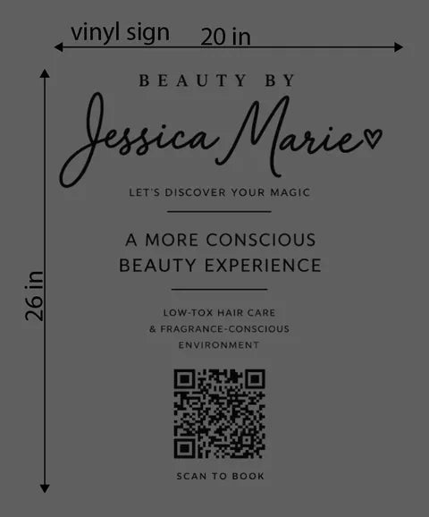 Jessica Marie Window Transfer Stickers