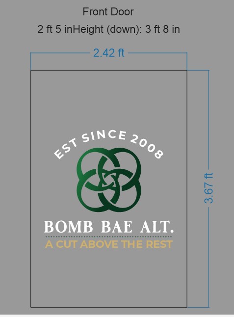 BOMB BAE ALT Decals