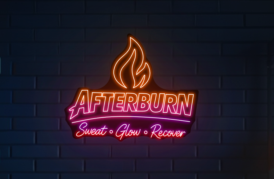 Afterburn Neon Sign