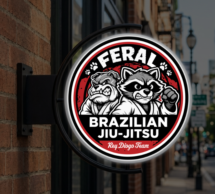 Feral Jiu Jutsu Rotating Lightbox