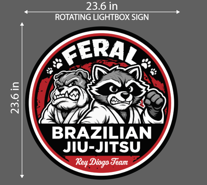 Feral Jiu Jutsu Rotating Lightbox