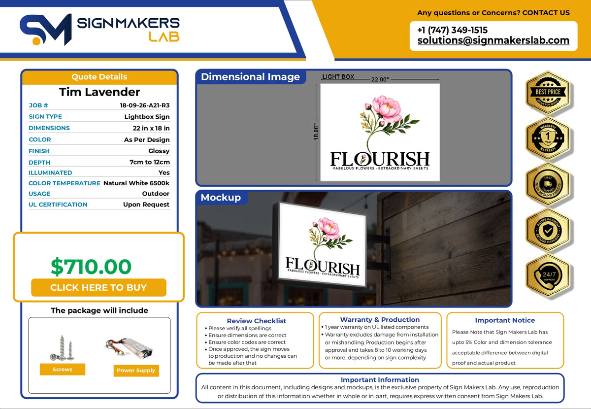 Tim Lavender-Flourish Signs