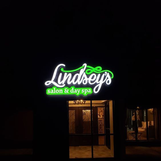 3D Acrylic Front lit Sign