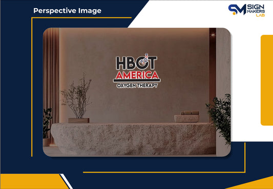 HBOT America 3D Metal Back-Lit