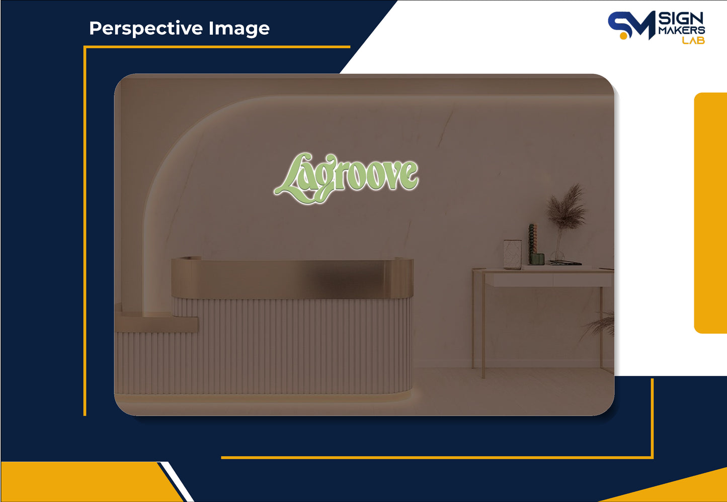 Lagroove 3D Metal Back-Lit