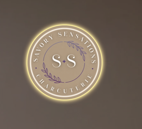 Savory Sensations Round Acrylic Sign