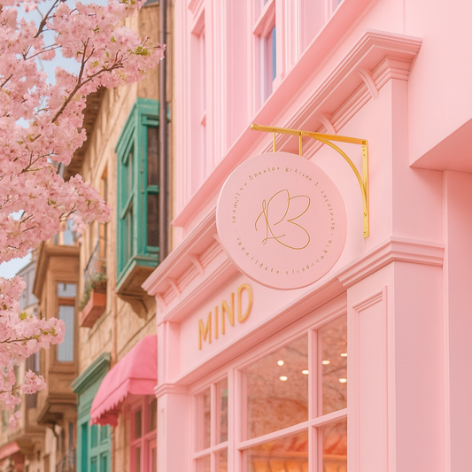 Personalized Outdoor Round Blade Logo Sign