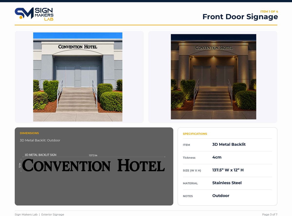 Courtyard by Marriott Signage Bundle