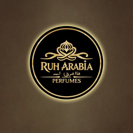 RUH Arabia Perfume Acrylic Sign