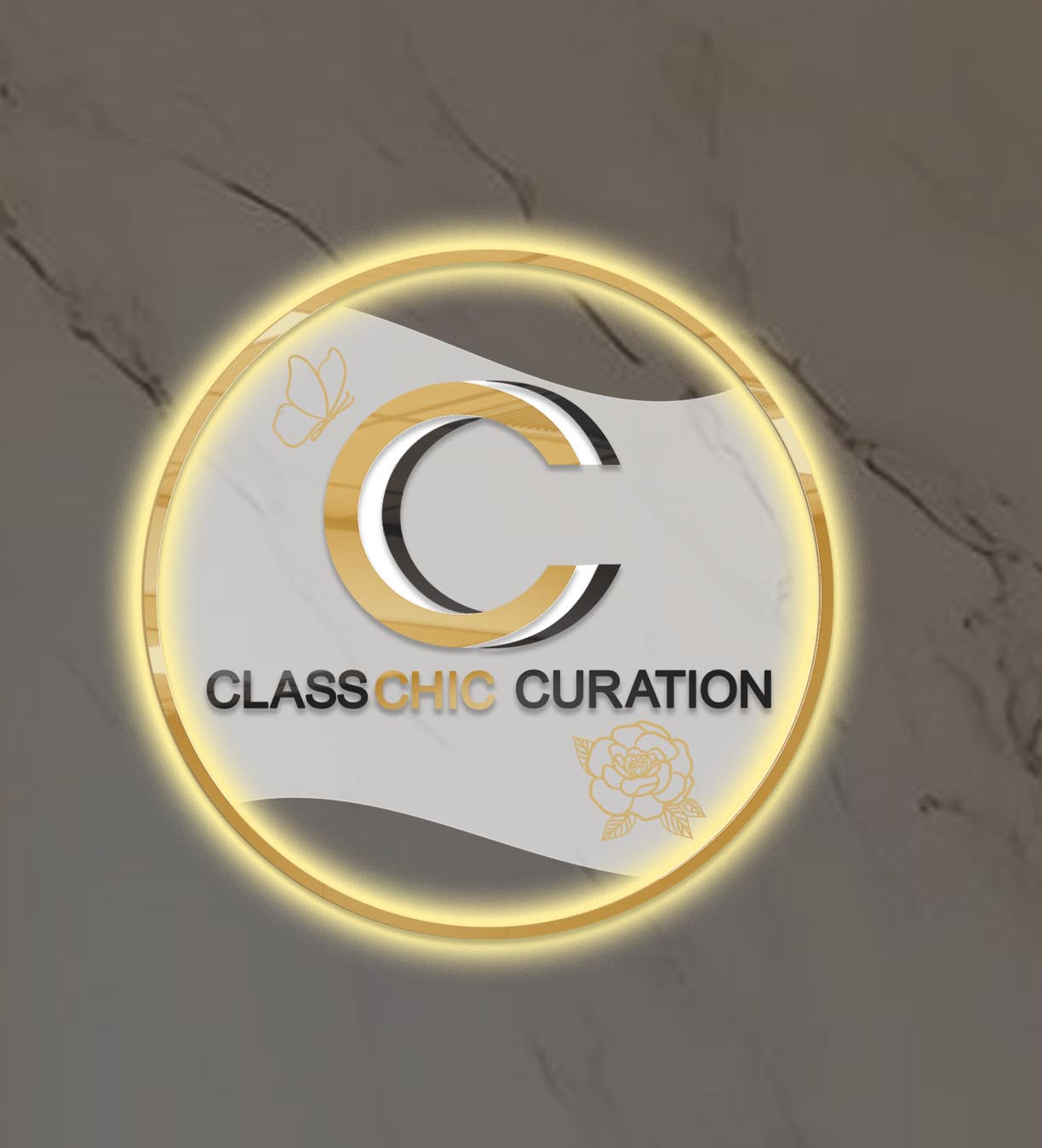 ClassChic Curation Acrylic Sign
