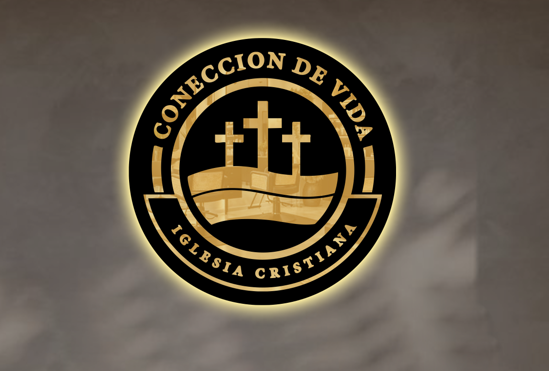 Iglesia Coneccion de Vida Round Acrylic Sign