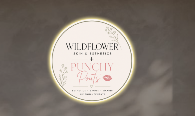 Wildflower Skin & Aesthetics Acrylic Sign