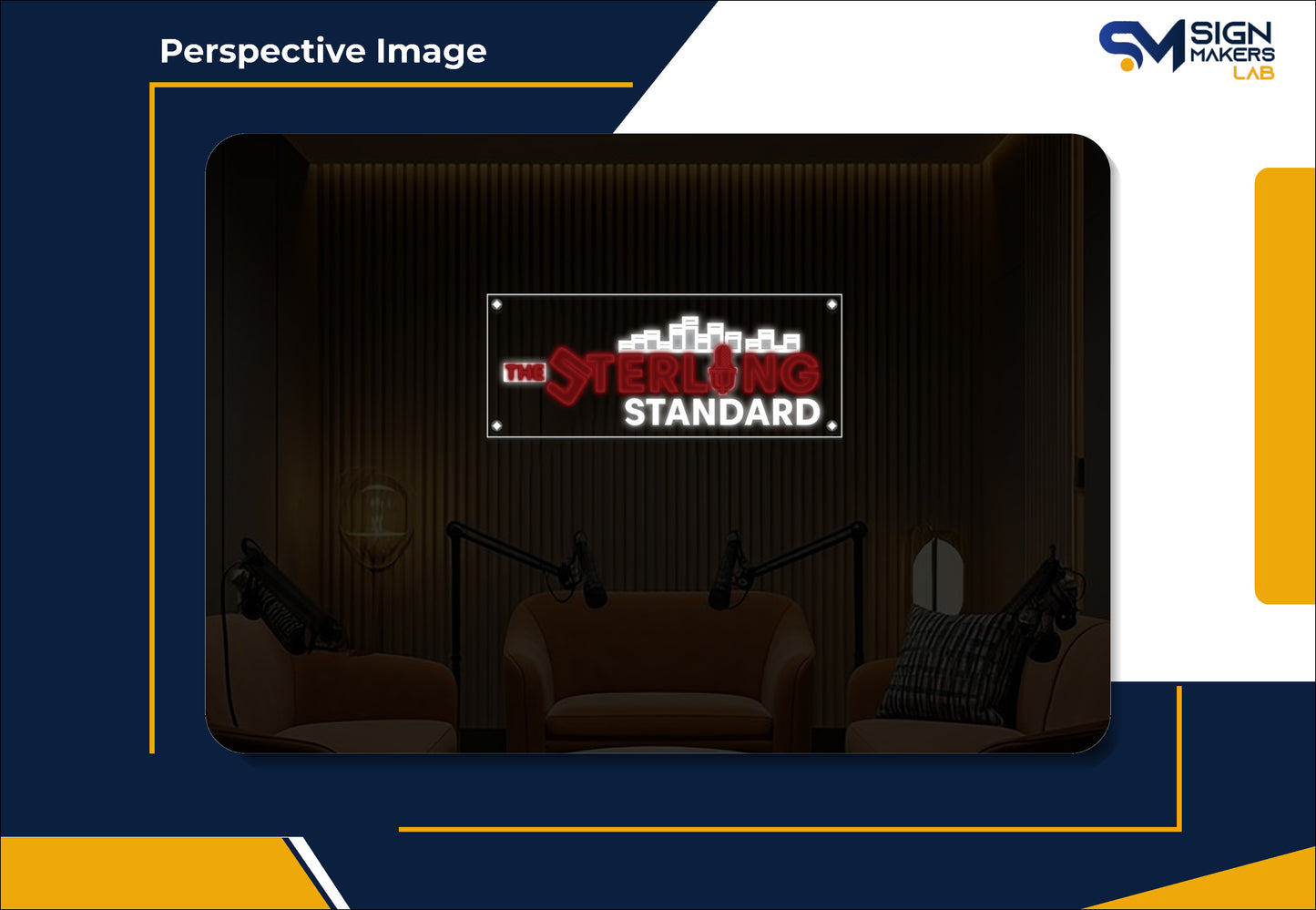 Sterling Construction, LLC 3D Acrylic Front-Lit