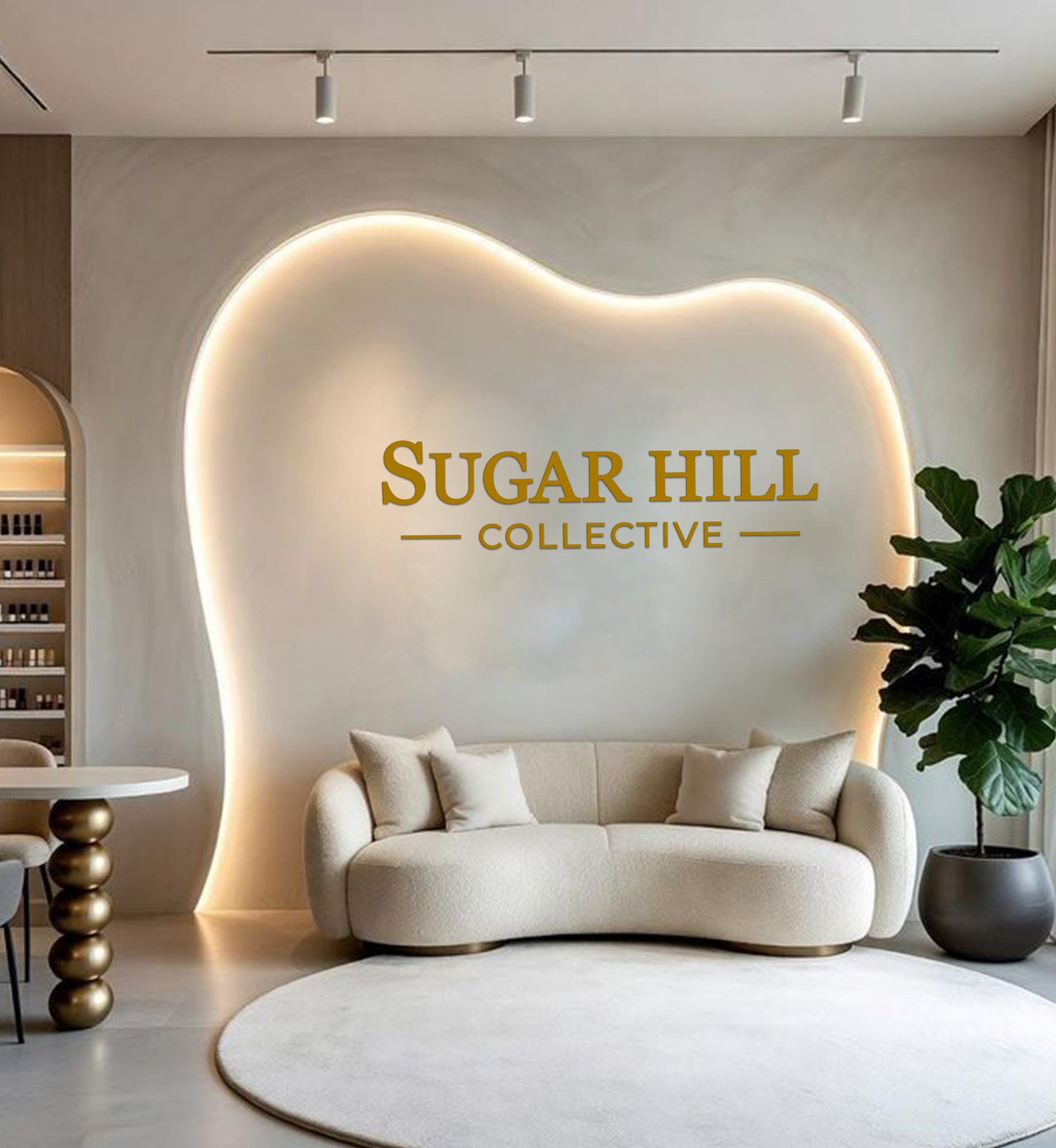 2D Acrylic Letters Sign-Sugar Hill Collective