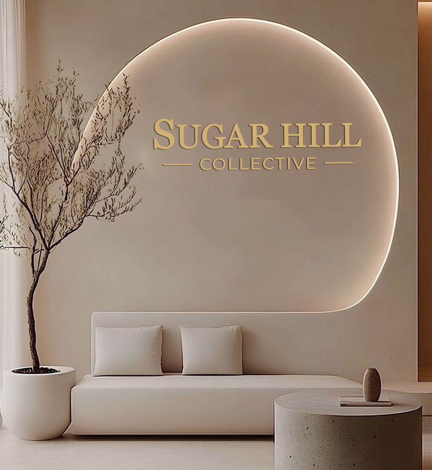 2D Acrylic Letters Sign-Sugar Hill Collective