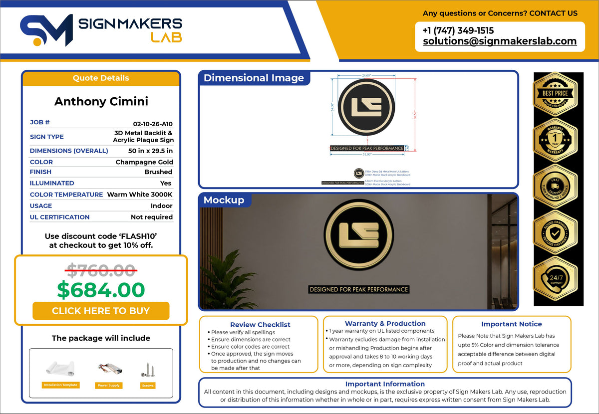 Limitless Elite Signage