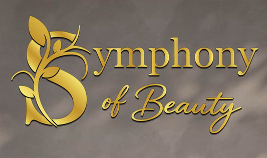 Symphony of Beauty Acrylic Letter Sign