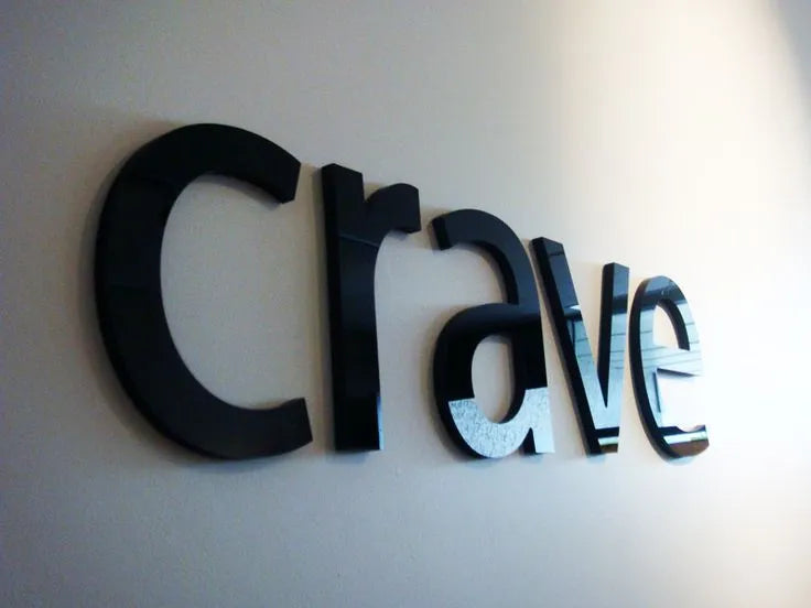 3D Acrylic Wall Letters