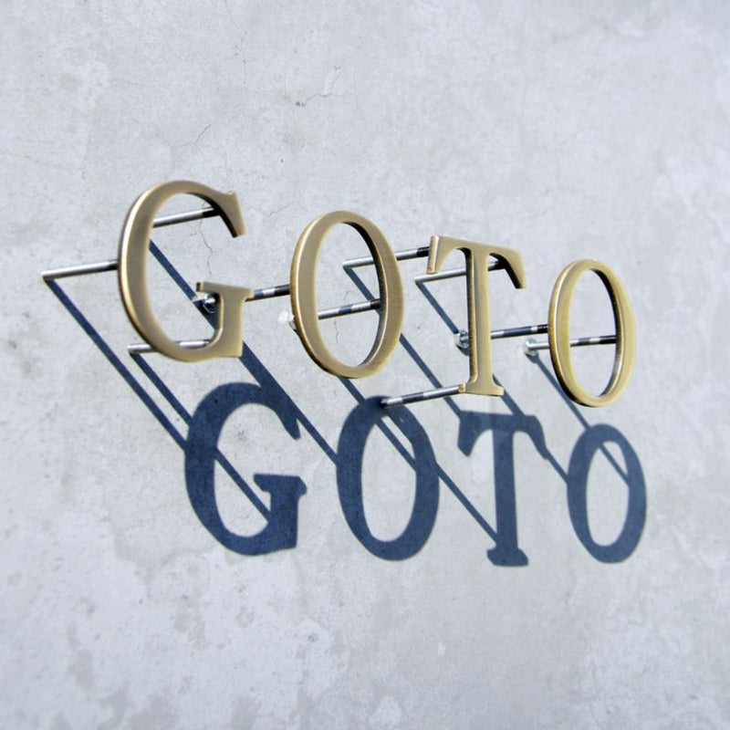 Metal Floating Letters