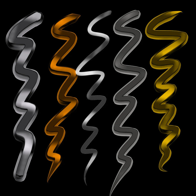 Acrylic & Brushed Metal Combinations