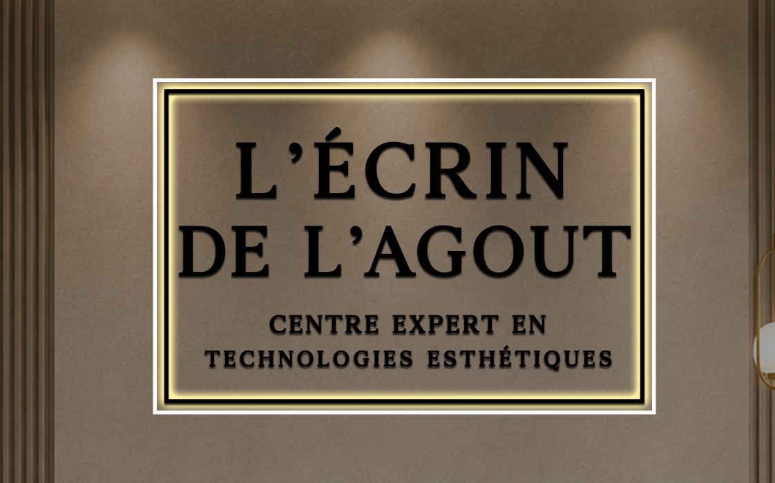 L'ECRIN DE L'AGOUT Acrylic ED Sign