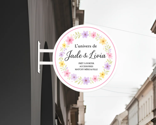 Jade & Livia Blade Sign