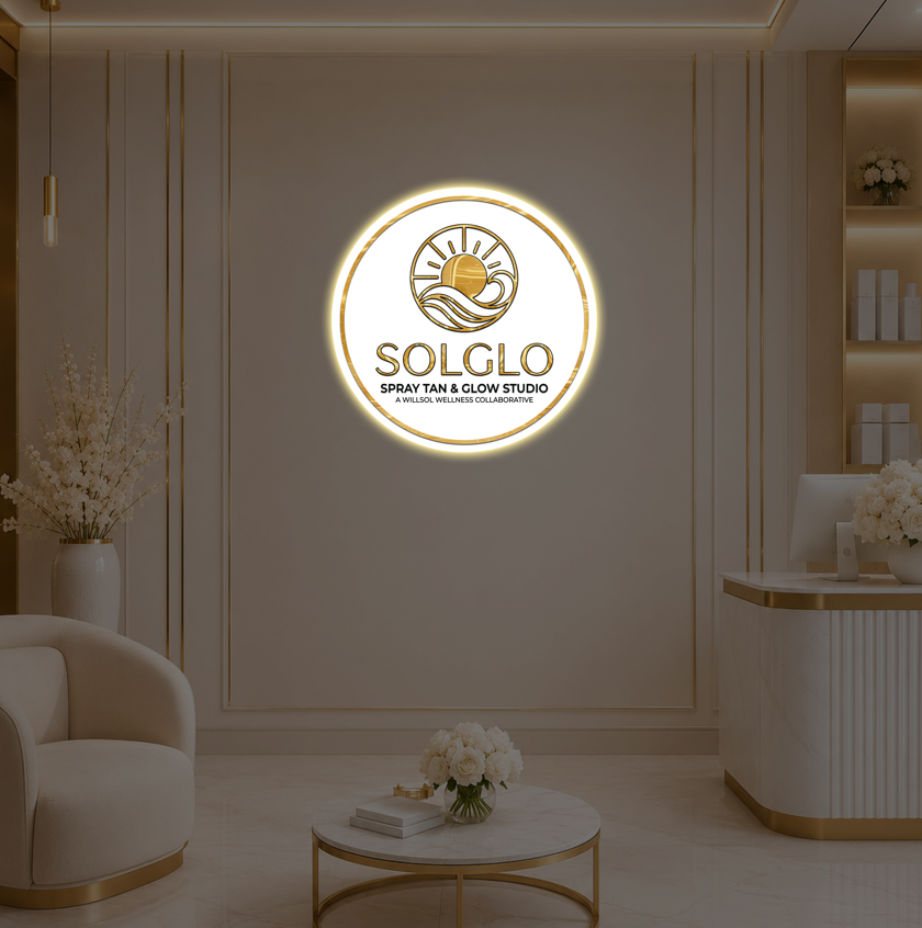 SOLGLO Acrylic Signs